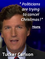 Carlson argues Christmas was seen as something that was ''bigger'' than politics and elected figures. For that reason, there seems to be an effort to cancel it.